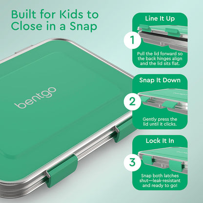 Bentgo Kids Stainless Steel Lunch Box
