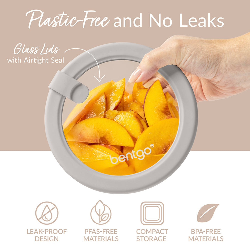 Bentgo Signature Glass Food Storage Set (18-Piece)
