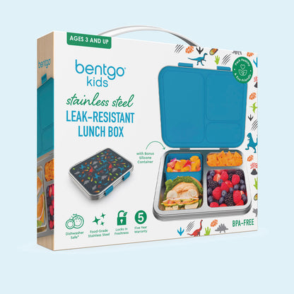 Bentgo Kids Stainless Steel Prints Lunch Box
